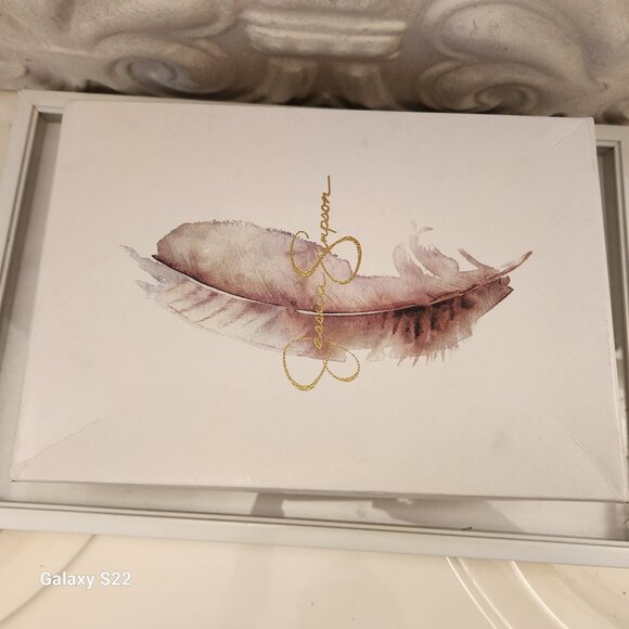 Jessica Simpson " Cambredge" Sand Faux Leather Heels. NIB. Size 8 - Picture 10 of 10